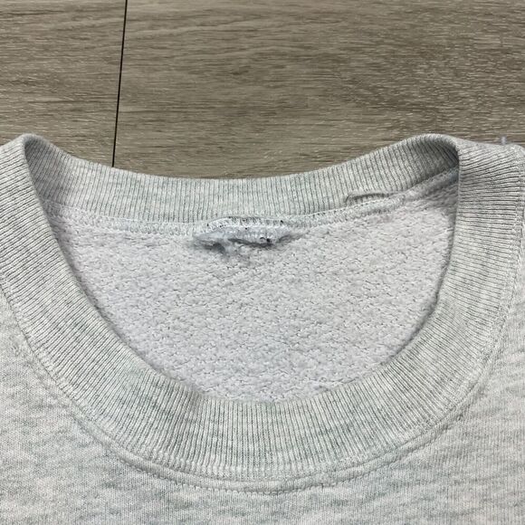 Vintage Sweatshirt Mens 2XL Gray John Deere 90s Crewneck American Classic - Picture 4 of 13